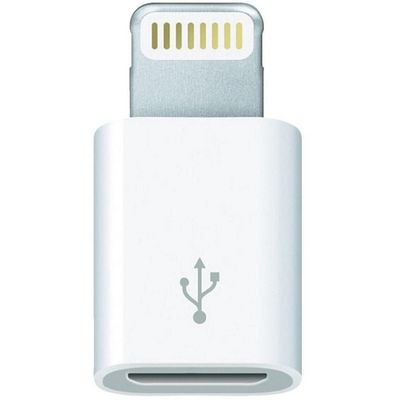 APPLE อะแดปเตอร์ Lightning to Micro USB รุ่น MD820ZAA
