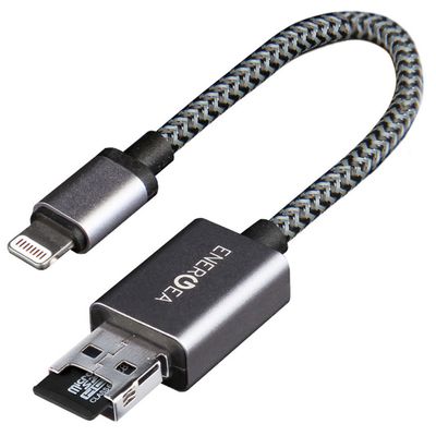 ENERGEA Lightning Cable (0.17M) AluMemo Expandable Memory