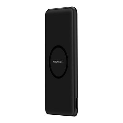 MOMAX Q.Power Slim Wireless Charging External Battery Pack (5000 mAh, Black) IP85D