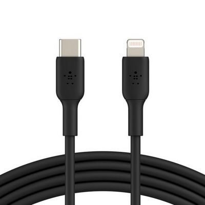 BELKIN USB-C to Lightning Cable (1M, Black)CAA003BT1MBK