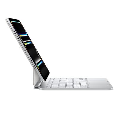 APPLE Magic Keyboard สำหรับ iPad Pro รุ่น 11 (ชิป M4) - ไทย - สีขาว