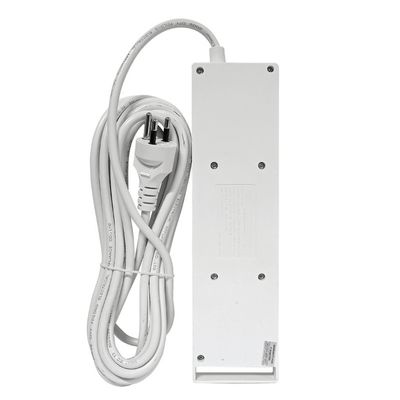 ANITECH รางปลั๊กไฟ (4 ช่อง, 4 สวิตซ์, 2 USB, สีขาว) รุ่น H5254 WH