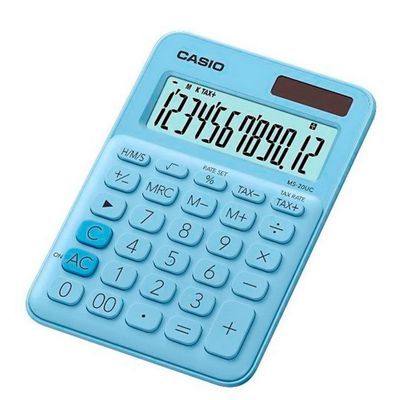 CASIO Calculator (Blue) MS-20UC-LB