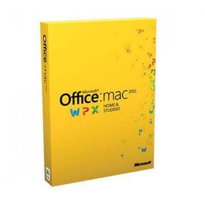 MICROSOFT OFFICE Software Office Mac Home and Student