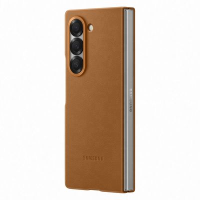 SAMSUNG Vegan Leather Case for Galaxy Z Fold6 (Tan) EF-VF956PAEGWW