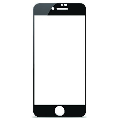 COMMY ฟิล์มกระจกกันรอยสำหรับ iPhone 7 Plus (สีใสขอบดำ) รุ่น FF X-STORNG IP7+ BK