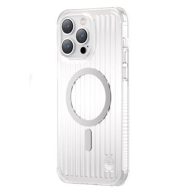 PQY Case For iPhone 14 Pro Max (Silver) Go Out