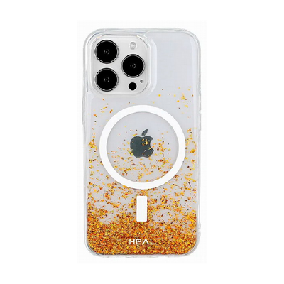 HEAL เคสพร้อม MagSafe สำหรับ iPhone 15 Pro Max (สี Gold) รุ่น CASE IP15PROMAX SKGD