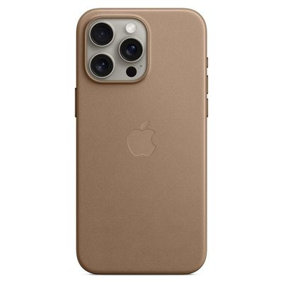 APPLE FineWoven Case with MagSafe เคสสำหรับ iPhone 15 Pro Max (สี Taupe)