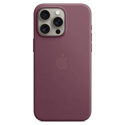 APPLE FineWoven Case with MagSafe for iPhone 15 Pro Max (Mulberry)