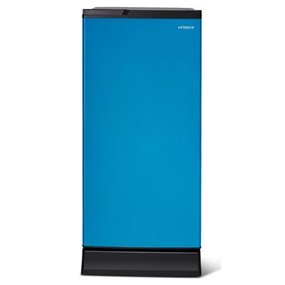 HITACHI Single Door Refrigerator (6.6 Cubic, PCM Metallic Blue) HR1S5188MNPMBTH