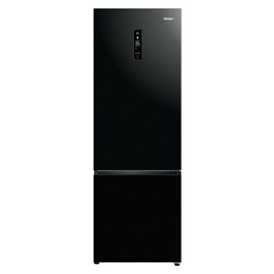 HAIER Double Doors Refrigerator 11.4 Cubic Inverter (Black) HRF-BM329MI