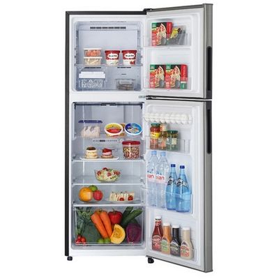 SHARP Double Doors Refrigerator (7.9 Cubic, Silver) SJ-Y22T-SL