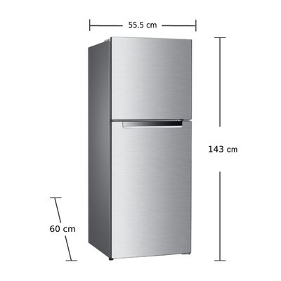 HAIER Double Doors Refrigerator (7.2 Cubic) HRF-THM20NS