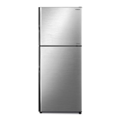 HITACHI Double Doors Refrigerator (12 Cubic, Brilliant Silver) R-VX350PF BSL