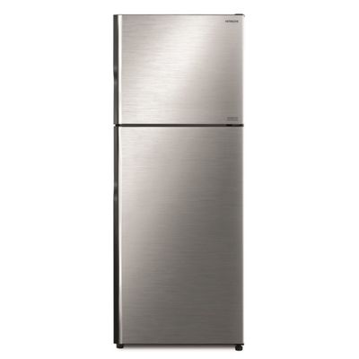 HITACHI Double Doors Refrigerator (14.4 Cubic, Brilliant Silver) R-VX400PF BSL