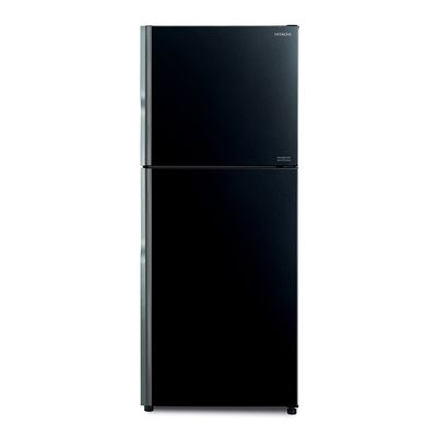 HITACHI ตู้เย็น 2 ประตู (12 คิว, สี Glass Black) รุ่น R-VGX350PF GBK
