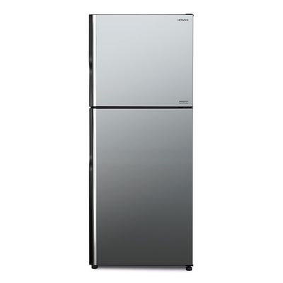 HITACHI Double Doors Refrigerator (12 Cubic, Glass Mirror) R-VGX350PF MIR