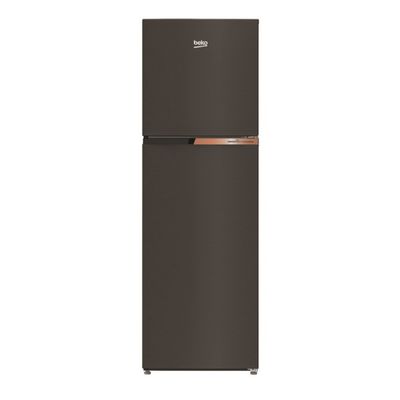 BEKO Double Door Refrigerator (9 Cubic, Black) RDNT271I50VK