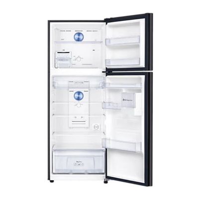 SAMSUNG Double Door Refrigerator (13.6 Cubic, White/Navy) RT38K50658A/ST