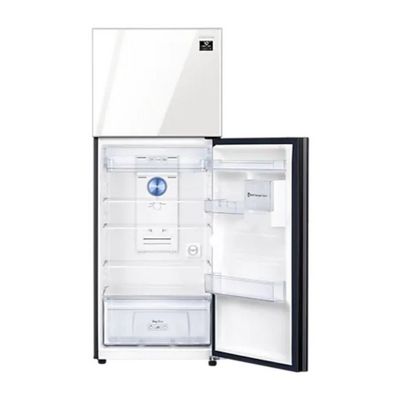 SAMSUNG Double Door Refrigerator (13.6 Cubic, White/Navy) RT38K50658A/ST