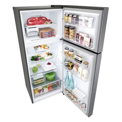 LG Double Doors Refrigerator 14 Cubic Inverter (Silver) GN-B392PQGB.ADSPLMT