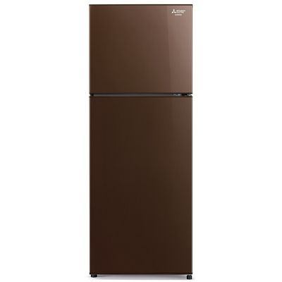 MITSUBISHI ELECTRIC FC Design Double Doors Refrigerator (8.6 Cubic, Brown) MR-FC26ET