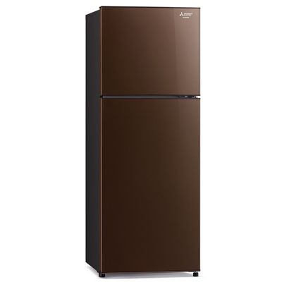 MITSUBISHI ELECTRIC FC Design Double Doors Refrigerator (8.6 Cubic, Brown) MR-FC26ET