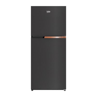 BEKO Double Door Refrigerator (12 Cubic, Black) RDNT371I40VHFSK