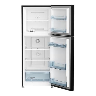 HITACHI Double Door Refrigerator (7.4 Cubic, Brilliant Black) HRTN5230MBBKTH