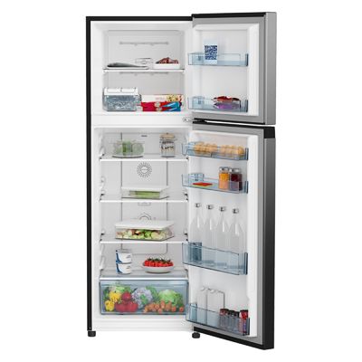 HITACHI ตู้เย็น 2 ประตู (8.5 คิว, สี PREMIUM SILVER) รุ่น HRTN5255MPSVTH