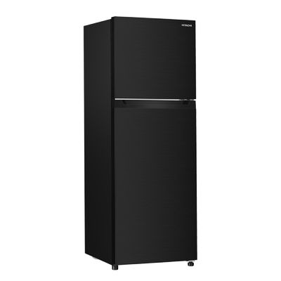 HITACHI Double Doors Refrigerator 8.5 Cubic Inverter (Black) HRTN5255MFBBKTH