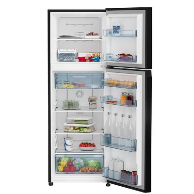 HITACHI ตู้เย็น 2 ประตู 8.5 คิว Inverter (สีดำ) รุ่น HRTN5255MFBBKTH