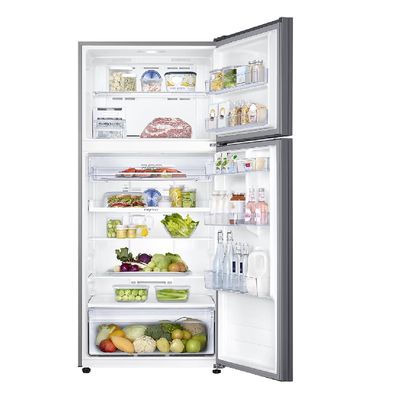 SAMSUNG Double Doors Refrigerator 17.8 Cubic Inverter (Elegant Inox) RT50K6235S8/ST