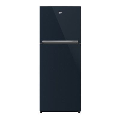 BEKO Double Door Refrigerator 14.9 Cubic Inverter Glossy Blue RDNT470I10VJHFUBL