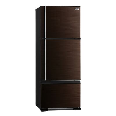 MITSUBISHI ELECTRIC ตู้เย็น 3 ประตู (14.6 คิว, สีบราวน์เวฟไลน์) รุ่น MR-V46ES-BRW