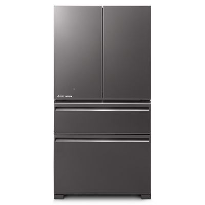 MITSUBISHI ELECTRICตู้เย็น 4 ประตู LX GRANDE 19.9 คิว Inverter (สี Glass Dark Silver) รุ่น MR-LX60ES-GDS