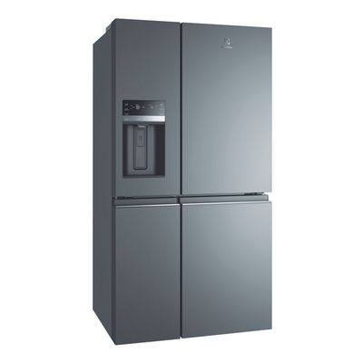 ELECTROLUX Side by Side Refrigerator UltimateTaste 900 (20.6 Cubic, Glossy Dark Grey Stainless Steel) EQE6879A-