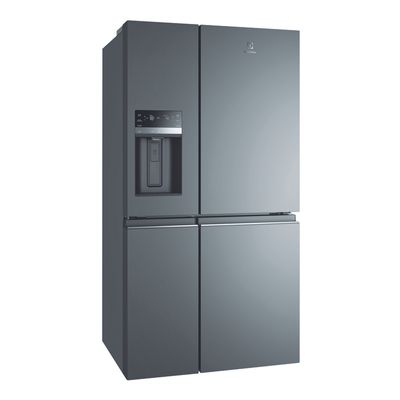 ELECTROLUX ตู้เย็นไซด์ บาย ไซด์ UltimateTaste 900 (20.6 คิว, สี Glossy Dark Grey Stainless Steel) รุ่น EQE6879A