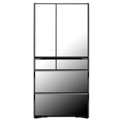 HITACHI 6 Doors Refrigerator (26 Cubic,Tempered Glass Crystal Mirror) R-ZXC740RT X