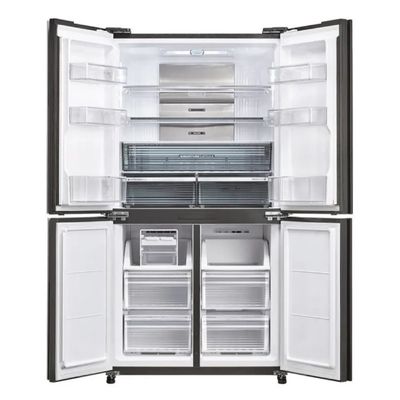 SHARP 4 Doors Refrigerator 18.5 Cubic Inverter (Silver) SJ-FX52TP-SL