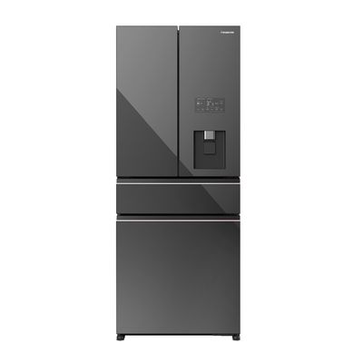 PANASONIC 4 Door Refrigerator (19.1 Cubic, Dark Mirror) NR-YW590Y