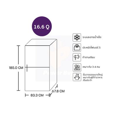 LG 4 Doors Refrigerator 16.6 Cubic Inverter (Black) GC-F20FFBFB.ATBPLMT