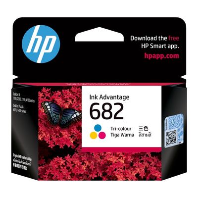 HP ตลับหมึก (สี Tri Colour) รุ่น 682CO/3YM76AA