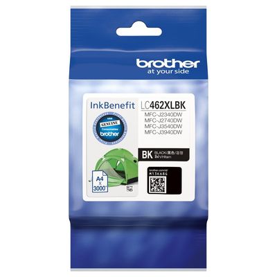 BROTHER ตลับหมึก (สีดำ) รุ่น LC-462XLBK