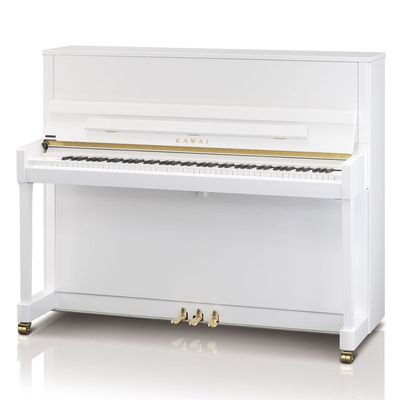 KAWAI K Series Upright Piano (สี White Polish) รุ่น K-300(KI) WH/P