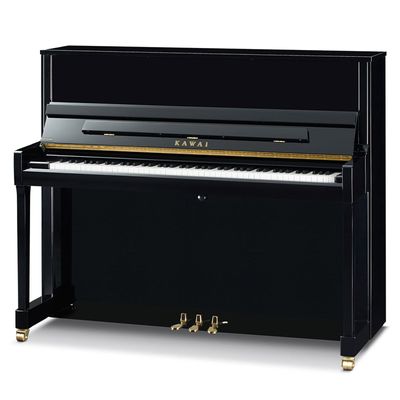 KAWAI K Series Upright Piano (สี Ebony Polish) รุ่น K-300(J) M/PEP