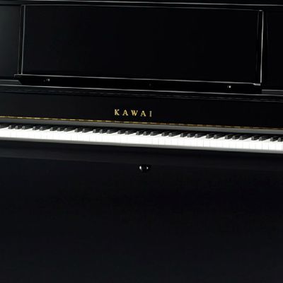 KAWAI K Series Upright Piano (สี Ebony Polish) รุ่น K-400 M/PEP