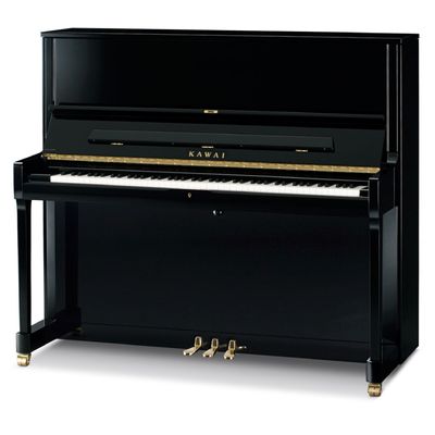 KAWAI K Series Upright Piano (สี Ebony Polish) รุ่น K-500 M/PEP