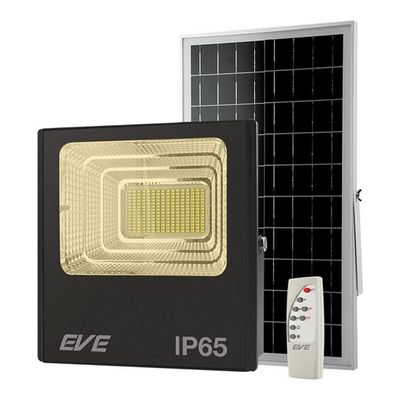 EVE โคมฟลัดไลท์ Solar Cell LED (100 วัตต์, สี Warmwhite) รุ่น DAWN 100 W WARMWHITE